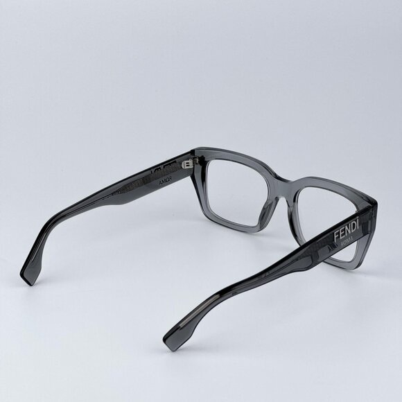 Fendi ROMA FE50094I 020 Women BRAND NEW Eyeglasses Rectangular Transparent Grey - Picture 4 of 9